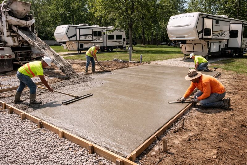 Concrete Installation in Lakeland, FL