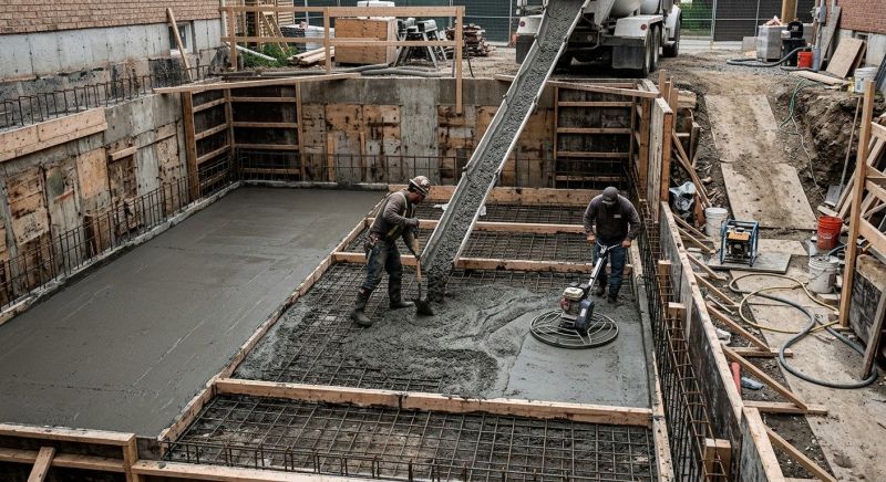 Basement Concrete Installation in Mulberry, FL