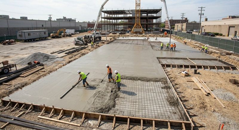 Commercial Slab Construction in Haines City, FL