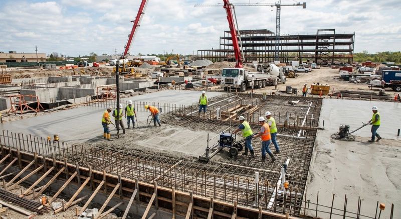 Commercial Slab Construction in Thonotosassa, FL