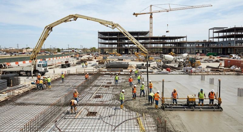 Commercial Slab Installation in Dundee, FL