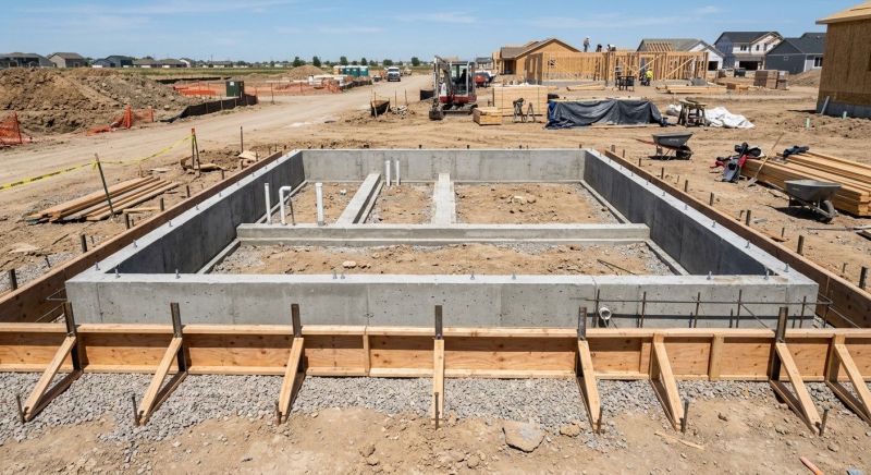 Concrete Foundation Installation in Dover, FL