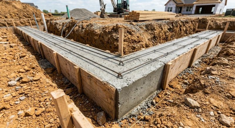 Foundation Footer Installation in Lakeland, FL