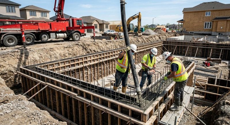Foundation Wall Pouring in Auburndale, FL