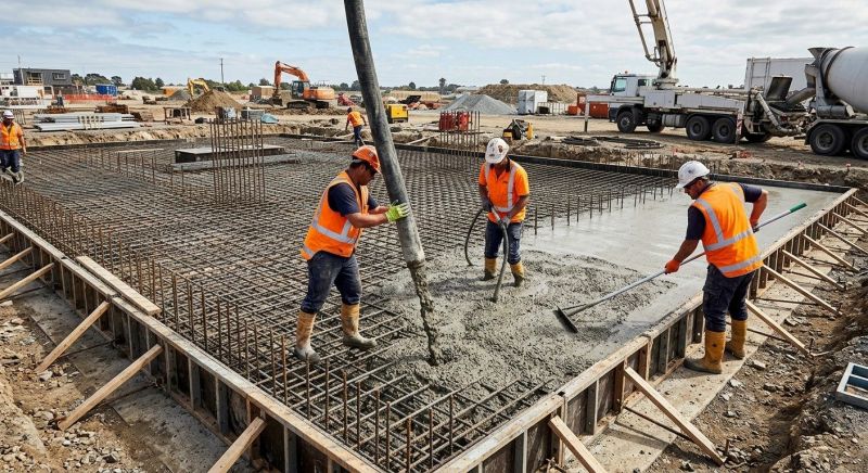 Foundation Wall Pouring in Auburndale, FL