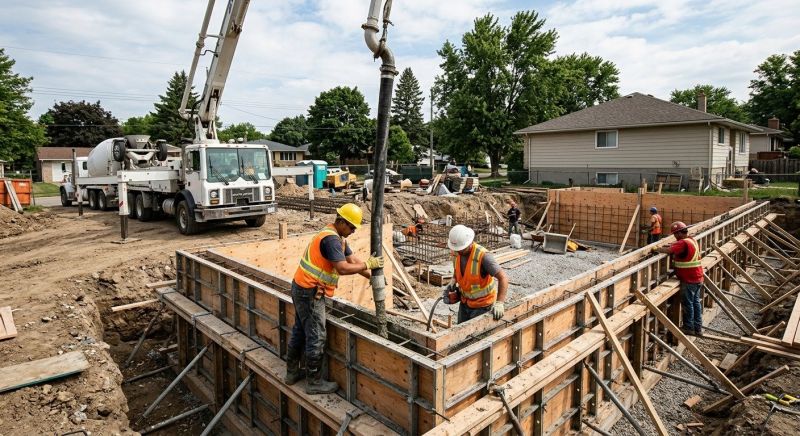 Foundation Wall Pouring in Bartow, FL