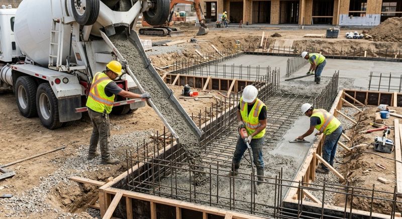 Foundation Wall Pouring in Kathleen, FL
