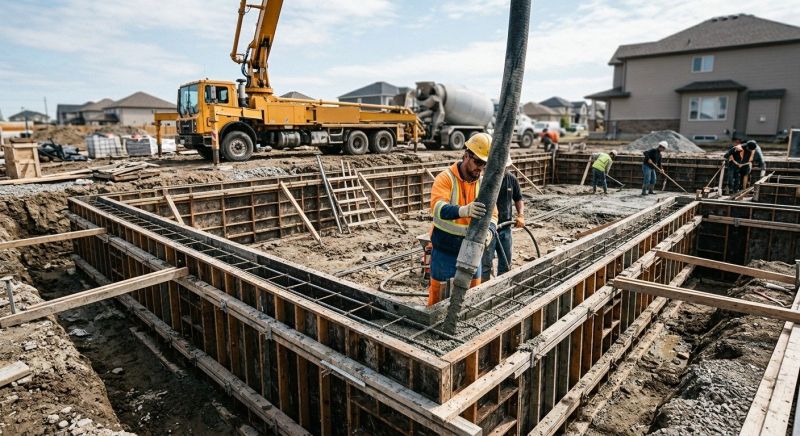 Foundation Wall Pouring in Lake Wales, FL