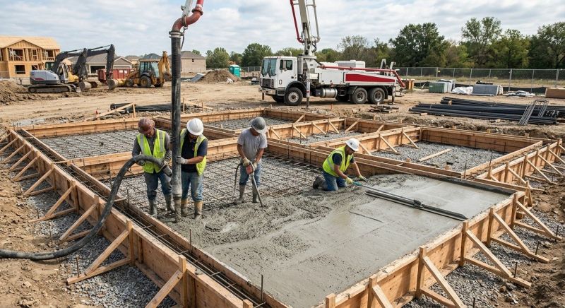 Foundation Wall Pouring in Polk County, FL